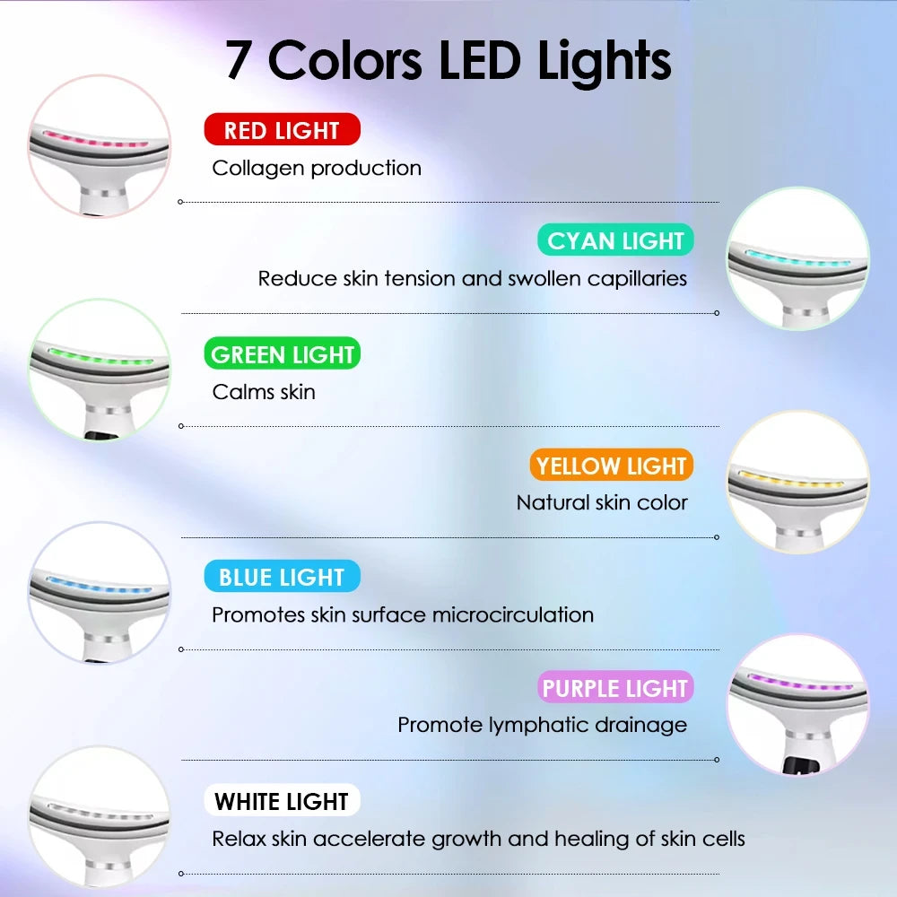 LED Face Neck Beauty Device