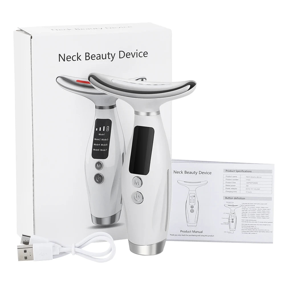 LED Face Neck Beauty Device