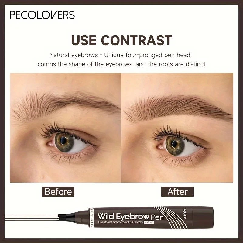 Four-Tip Eyebrow Pen