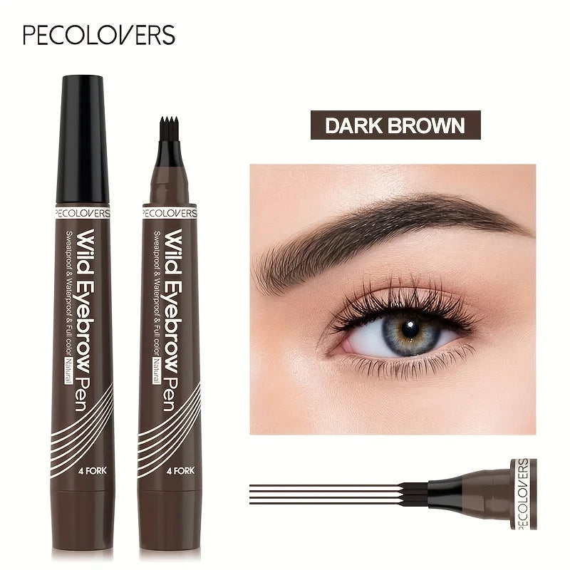 Four-Tip Eyebrow Pen