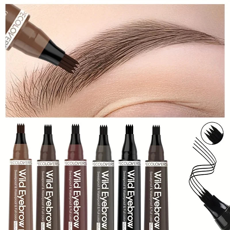 Four-Tip Eyebrow Pen