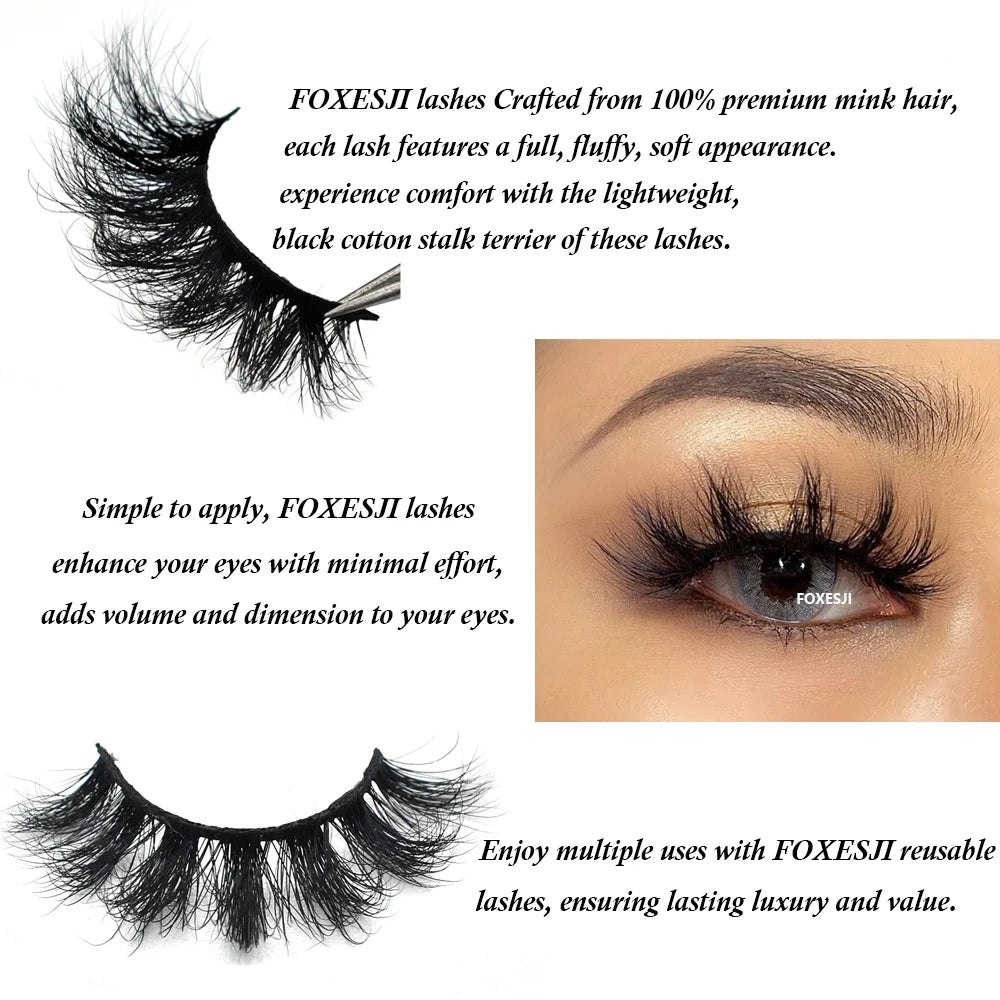 Mink False Eyelashes